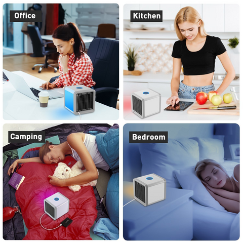 Mini Fan and Portable Dual Bladeless Air Conditioner ,  Limited Stock Available - Image 5