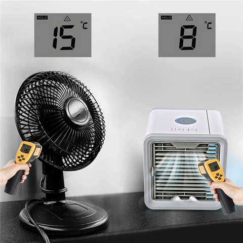 Mini Fan and Portable Dual Bladeless Air Conditioner ,  Limited Stock Available - Image 3