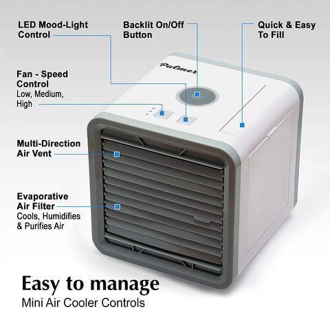 Mini Fan and Portable Dual Bladeless Air Conditioner ,  Limited Stock Available - Image 2