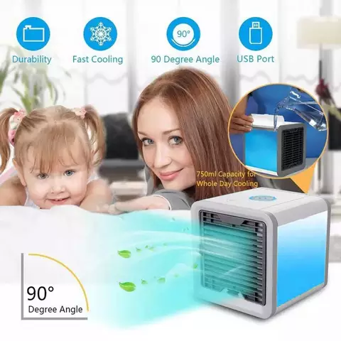 Mini Fan and Portable Dual Bladeless Air Conditioner ,  Limited Stock Available - Image 7